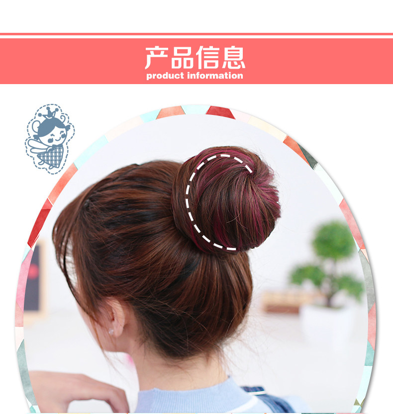 Extension cheveux - Chignon - Ref 237833 Image 8