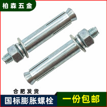 National standard expansion screw galvanized expansion bolt expansion bolt metal expansion carbon steel screw embedded part M6M8M10M12