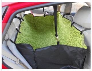 Pet car pad Rear seat Double thick waterproof large dog Medium dog car pad comes with seat belt