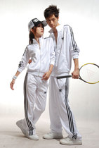 Autumn sports suit children sportswear white suit Elementary School uniform 4 years old 12 years old multi-color optional