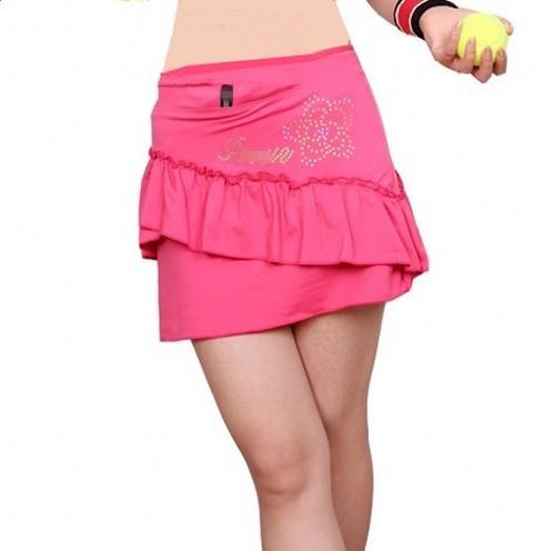 Ưu đãi đặc biệt ~ Váy tennis nữ / váy thể thao / váy ngắn chạy (có xà cạp) West Red quần áo tập yoga adidas