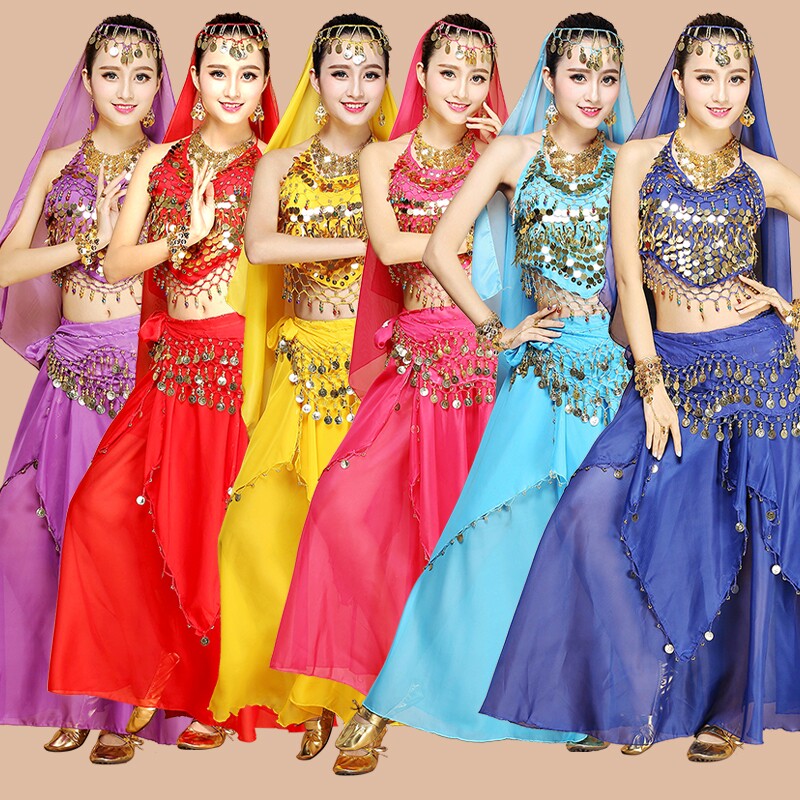 Belly Leather Dance Costumes Indie Dance Performance Dress National Women Dress Adults Autumn Winter Xinjiang Stage Sexy Performance Wear