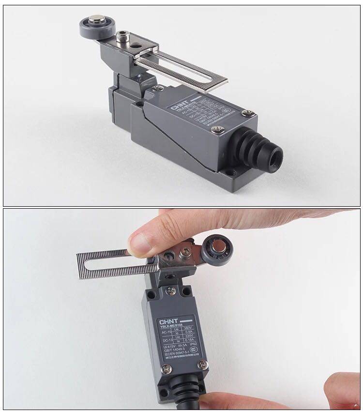 正泰行程开关限位开关YBLX-ME-8108自复位微型滚轮摇臂式限位器-阿里巴巴
