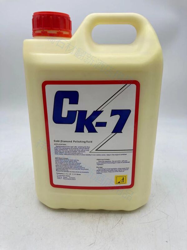Italian Ck-7 Marble Crystal Surface Agent Stone Maintenance Agent Ck7 Gold Diamond Crystal Surface Agent Care Yellow Paste Maintenance Agent