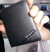 Mens wallet Short Leather Zipper Multifunction Card Baotou Layer Bull Leather Driving License Young Mens Leather Wallet money clip