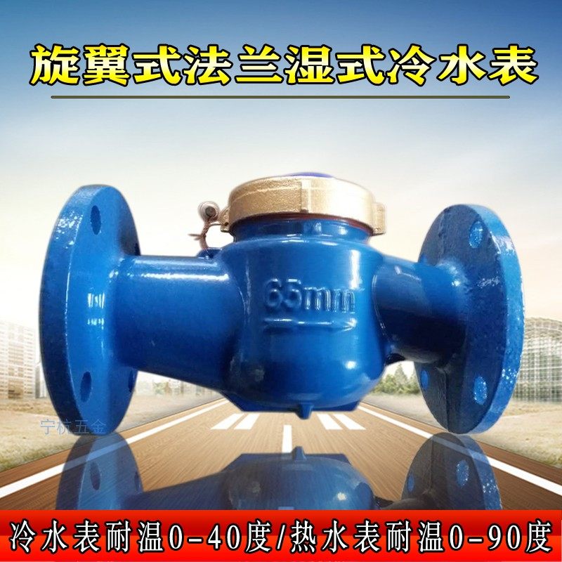 Ningbo Rotary Wing Type Small-caliber Flange water meter DN20 DN25 DN25 DN40 DN40 1 5 inch national standard hot water-Taobao