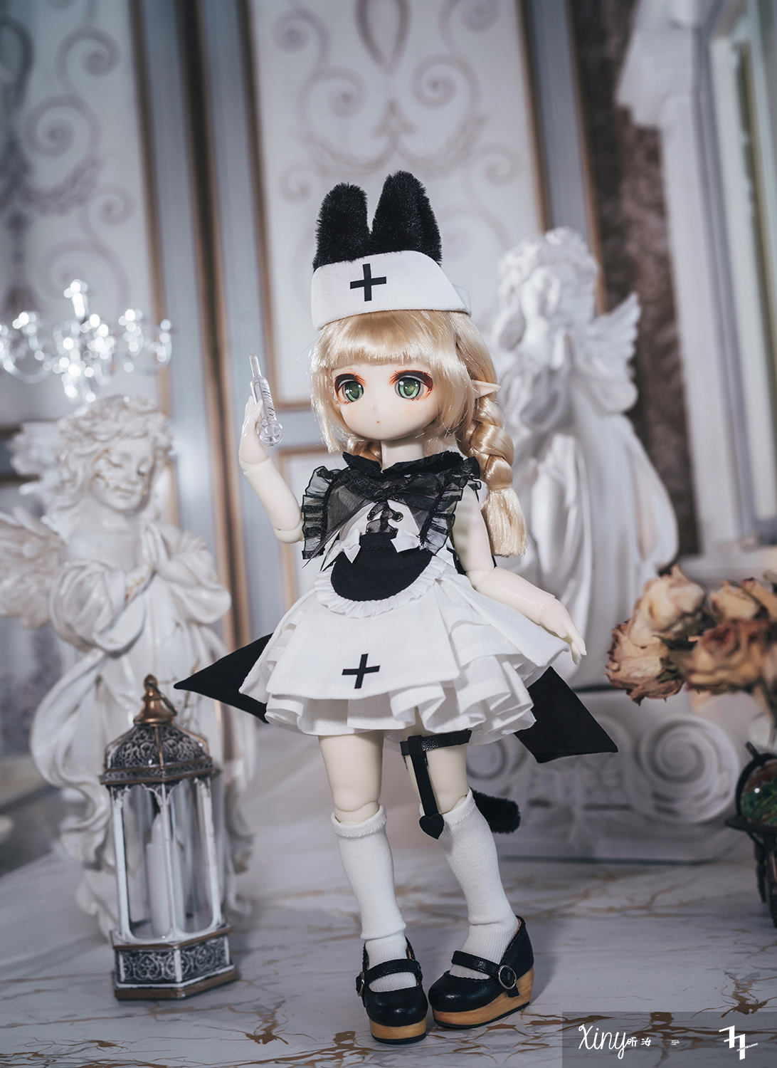 (after sale on display) bjd small nurse 6 sub-child clothes