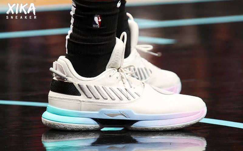 Li Ning Wade Road 7WOW7 kẹo bông không ngủ trên các cựu chiến binh thành phố công bố giày bóng rổ năm mới ABAN079 - Giày bóng rổ giày thể thao nam adidas