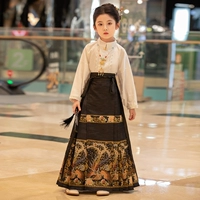 Черный Феникс из жемчуга, комплект, ожерелье