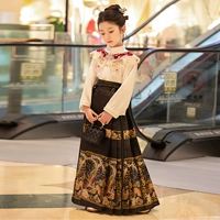 Черный Феникс из жемчуга, комплект, воротник, ожерелье