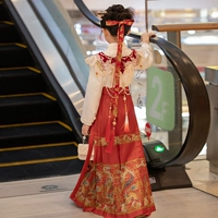 Красный Феникс из жемчуга, комплект, воротник, повязка на голову, ожерелье