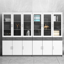 Board file cabinet information cabinet wooden file cabinet with lock office bookcase background cabinet combination office cabinet custom