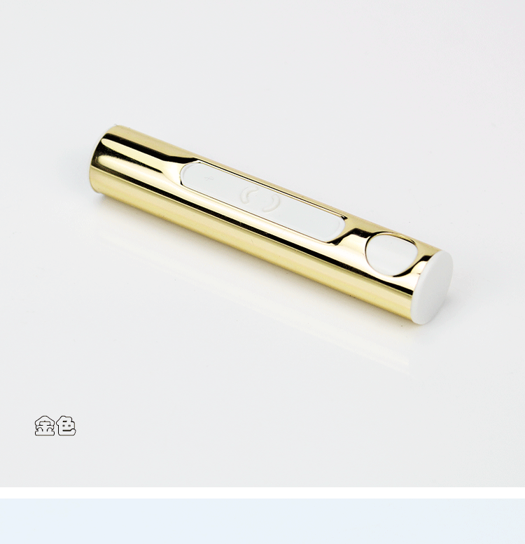 Cửa hàng sáng tạo dải sạc USB thuốc lá nhẹ hơn cá tính câm môi trường kim loại nhẹ hơn - Bật lửa bật lửa điện