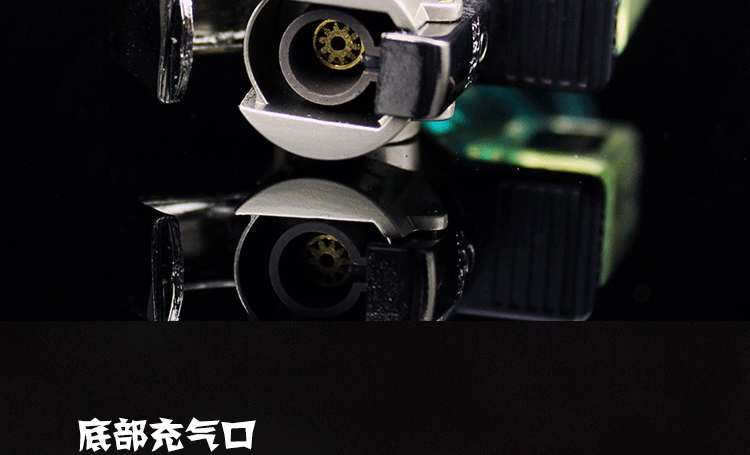 Windproof nhẹ trong suốt sáng tạo cao áp thẳng xì gà hàn nhẹ ngọn đuốc siêu mỏng thuốc lá nhẹ hơn quà tặng cá nhân bật lửa dupont chính hãng