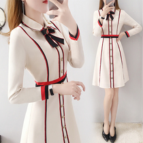 Small Fragrant Wind Retro Dress 2022 New Early Spring Season Light Cooked Ethos Woman Skirt Woman cashies waistcoat Slim Tide