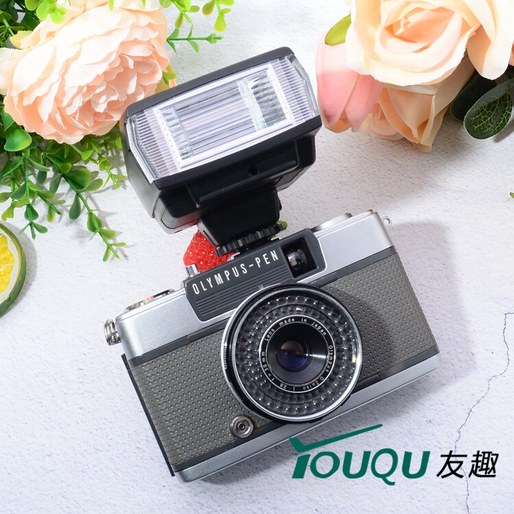 二手底片相機副廠閃光燈佳能尼康奧林巴斯賓得士用 Taobao