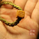 Wenwan accessories handmade olive stone DIY beading series Rubik's Cube Buddha character boutique jewelry bracelet