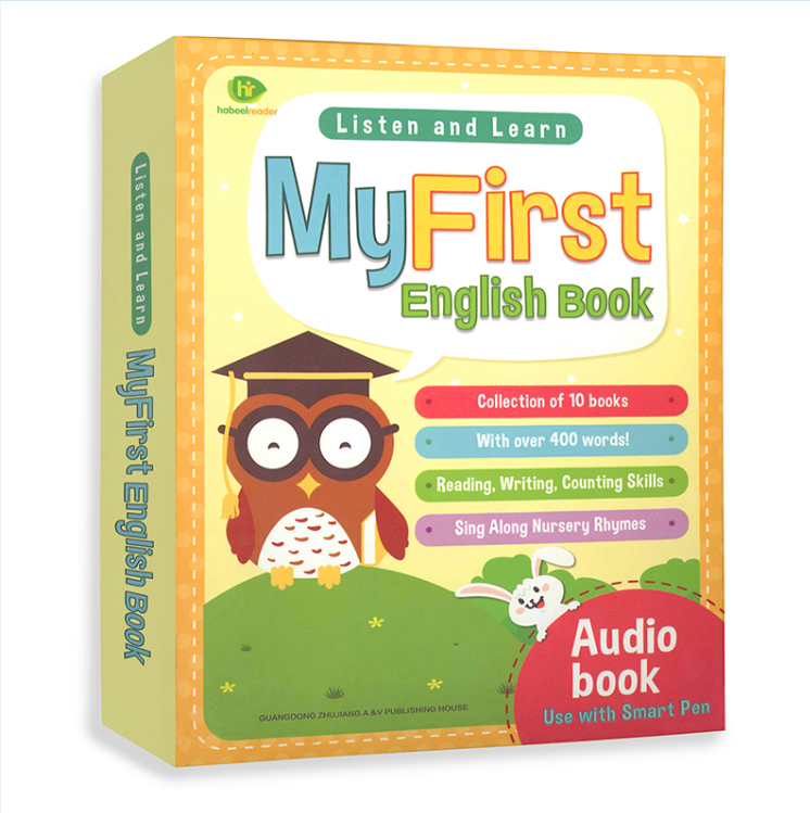 my first english book 10 copies of my english cognitive book supports little people to read directly