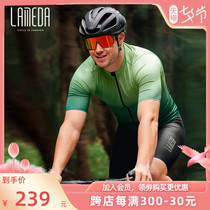 Lanpadda New Tight Fit Men Riding short sleeves Summer speed Dry professional Highway Cycling Bike Cardigan gear