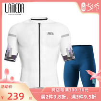 Lamparda New Riding Suit Suit Men Short Sleeve Summer Speed Dry Blouse Mountain Road Bike Clothing Equipment