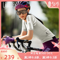 Lamparda Summer New Riding Suit Woman Short Sleeve High-end Speed Dry Bike Bike Bike Clothes Road Bike Clothing