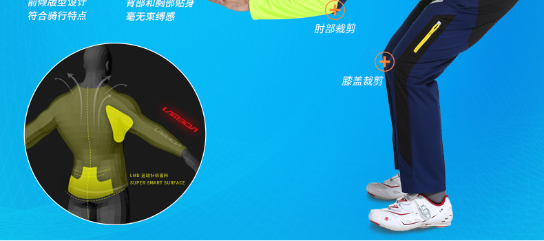 Tenue de cyclisme mixte LAMBDA - Ref 2216680 Image 17