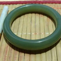 (Self-produced and sold--recommended by the owner) (warm and delicate) Qinghai Jade (Lake Green) Bracelet-12#