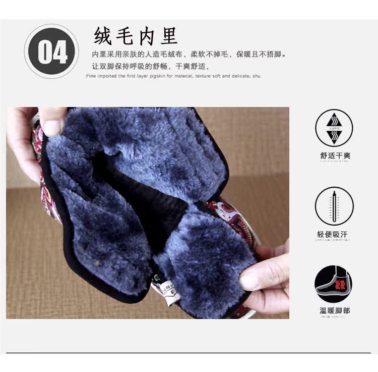 Giày cotton mới cho nữ giày cao cổ nữ hàn quốc