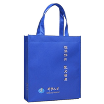Corporate promotional bags customized thickened non-woven environmentally friendly bags customized LOGO non-woven handbags printed gift bags