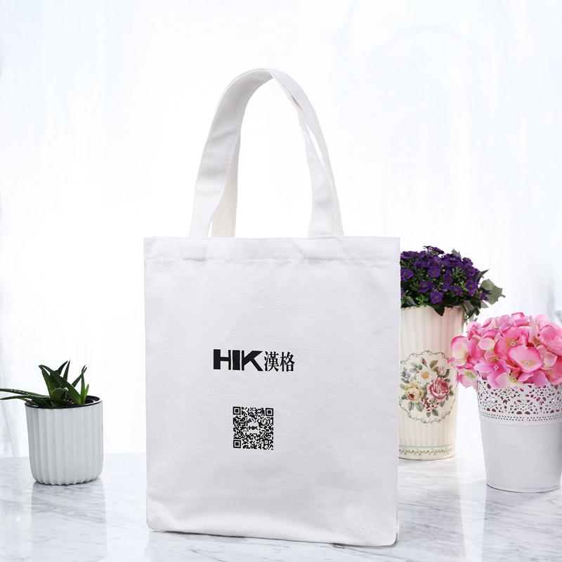 Canvas bag custom tote bag advertising bag printing pattern exhibition gift bag custom LOGO environmental protection publicity bag