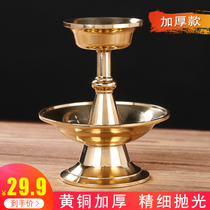 Tibetan Buddhist supplies Nepali guardian cup Pure Copper supply cup Household Tantric instrument for Buddha cup for wine glass Trumpet