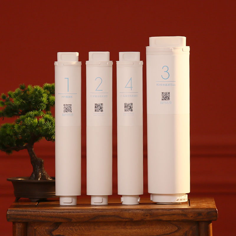 Xiaomi water purifier filter element No. 1234 original PP cotton folding front and rear activated carbon RO membrane reverse osmosis 600G