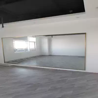 Beijing stainless steel edging Dance Mirror simple and generous black titanium mirror titanium alloy wire drawing