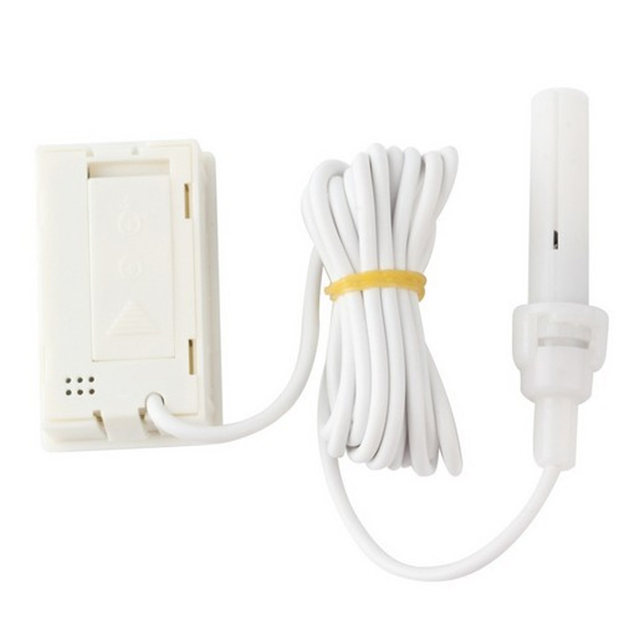 Embedded digital thermometer with probe Electronic thermometer sensor FY-12 with wire white and black