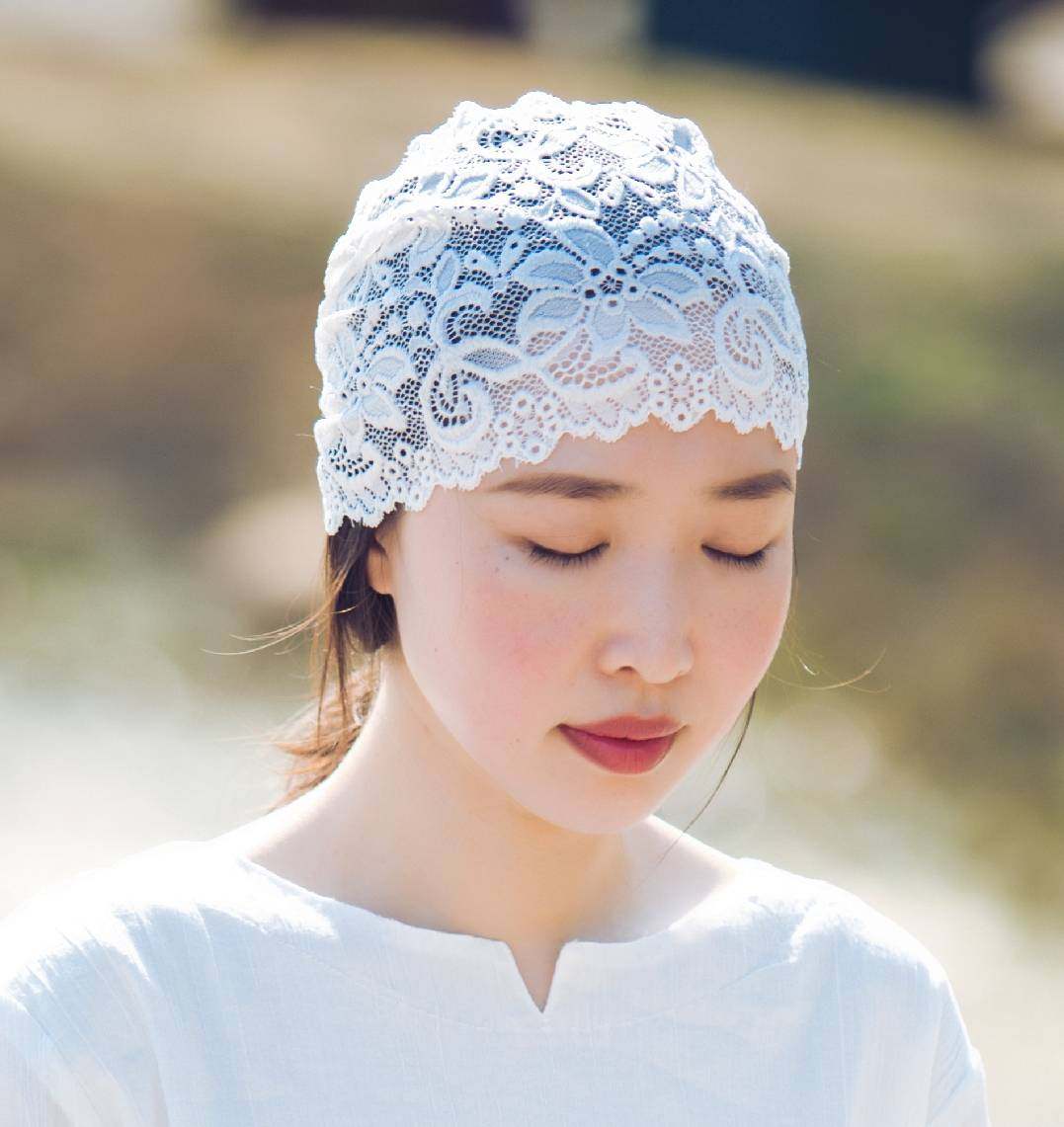 Lace Easy Headscarf Kundalini Yoga Hat