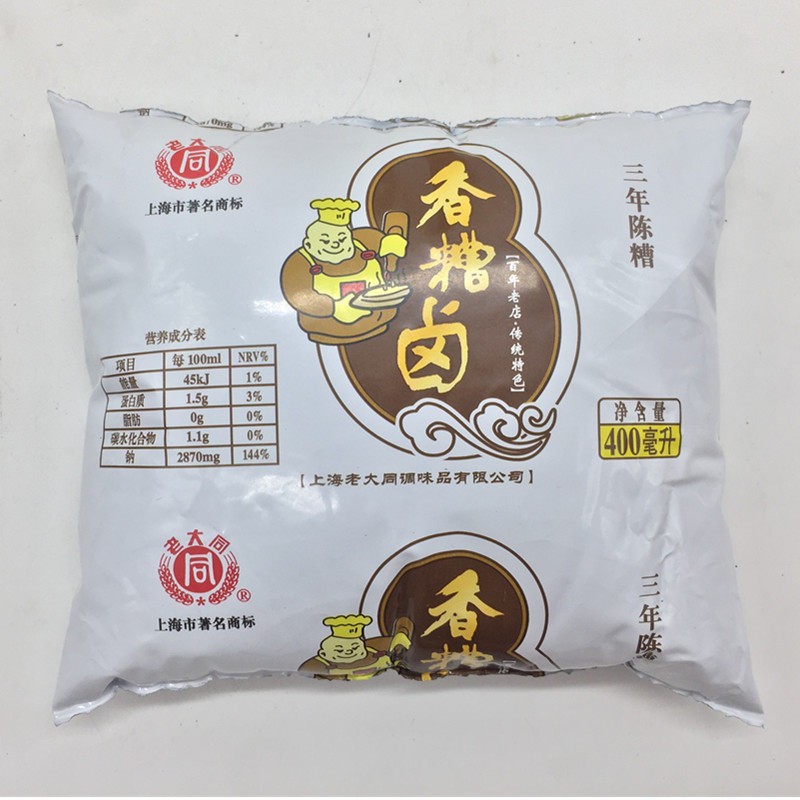 Boss Tongxiang Grain Fragrant Grain 400ml Bad Chicken Feet Bad Edamame