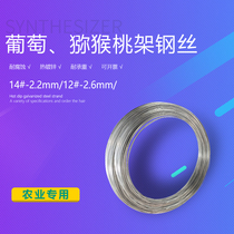 No. 14 wire rope for agricultural non-rusty steel wire rope grape rack No. 12 thin soft single steel wire wire wire wire for agriculture