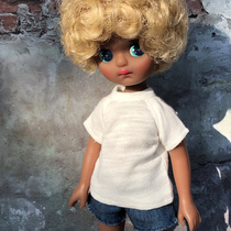 Jubilee] blythe little cloth momomoko obistu24 AZONE doll clothes short sleeve T-shirt base shirt