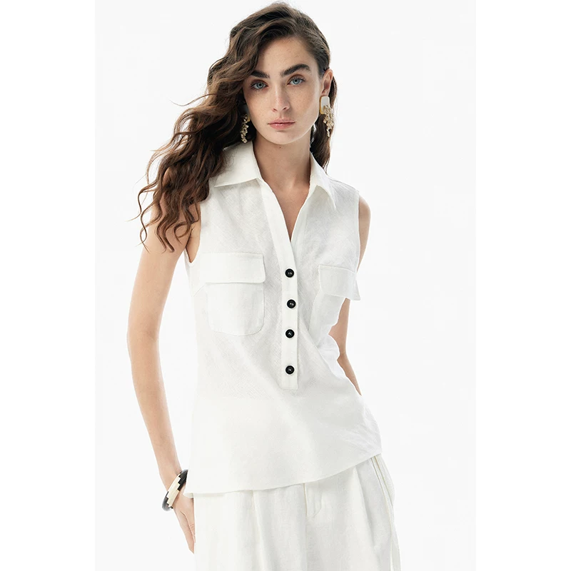 Топ без рукавов (tank top), штаны, комплект