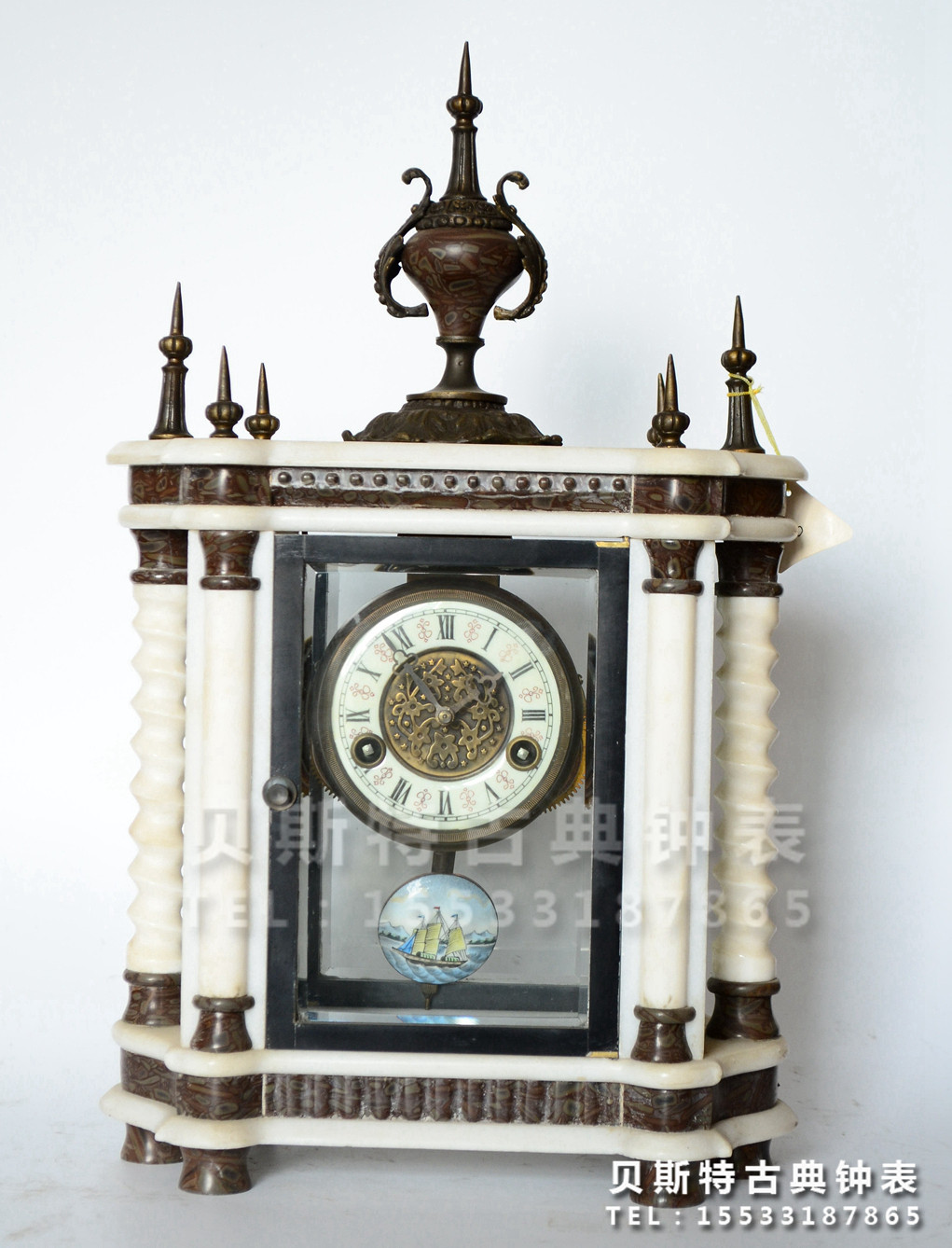 Watches Natural Marble Clock Classical European Classic Classical Classical Classical Movie Movie Room Movies