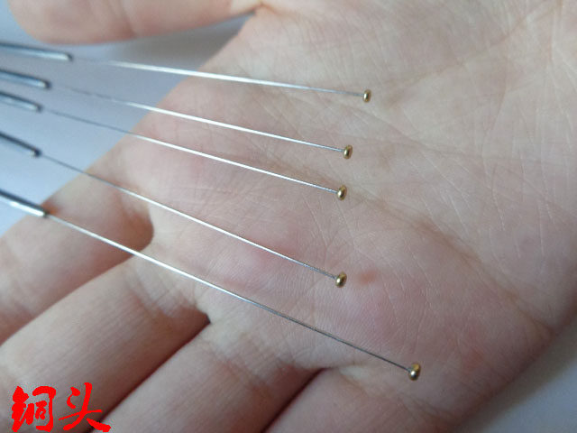 Ear Tools Professional Ear Stainless Steel Pipe Round Head Mushroom Head Scoop Earthen Ear Massage Ear Canal Single Branch