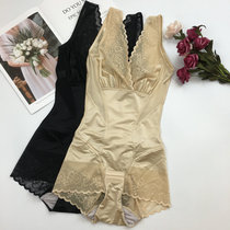 Chest-shaped body casings one-piece clothes Summer thin style Hip Underwear Postpartum Beam Waist Beauty Body Molded Pants Teething Hip