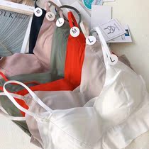 Whirlsesame Hine 5088 New Latex Beauty Back Smear Comfort Underwear Woman Breathable Sports Bra Harness Pure Color Wrap Breast