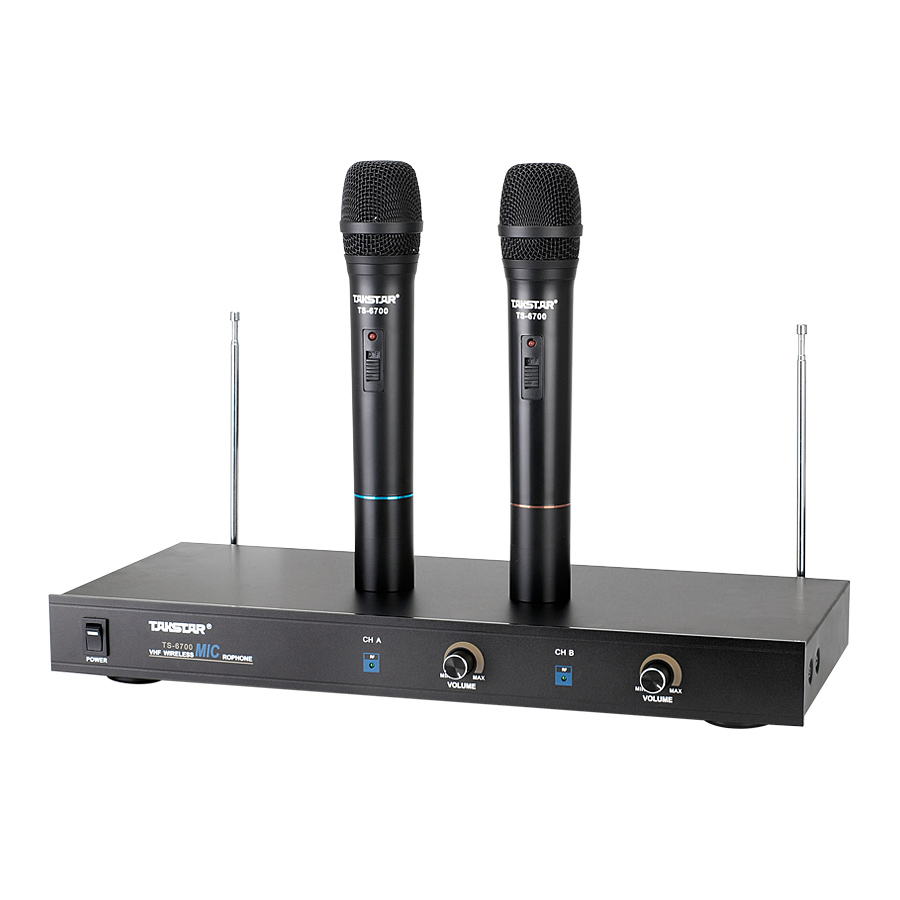 The Winning TS-6700HH One Drag Two Wireless Microphone K Song Home Stage Show KTV hosts the bar microphone