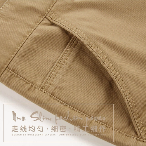 Мужские флисовые демисезонные трендовые хлопковые штаны для отдыха, свободный прямой крой