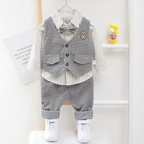 Boy Fall 2020 New Baby Set 1 Child Fall Small Child Marxial Clothes 3 - piece set