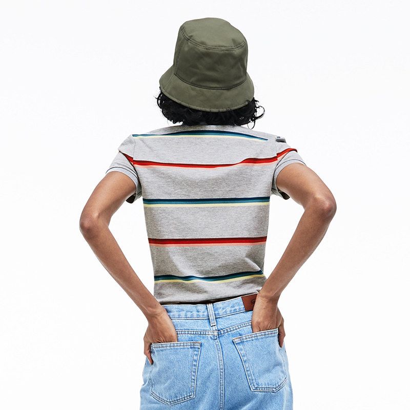 限0码 Lacoste 法国鳄鱼 女式短袖POLO衫 2.2折.01 海淘转运到手约¥205 天猫¥926