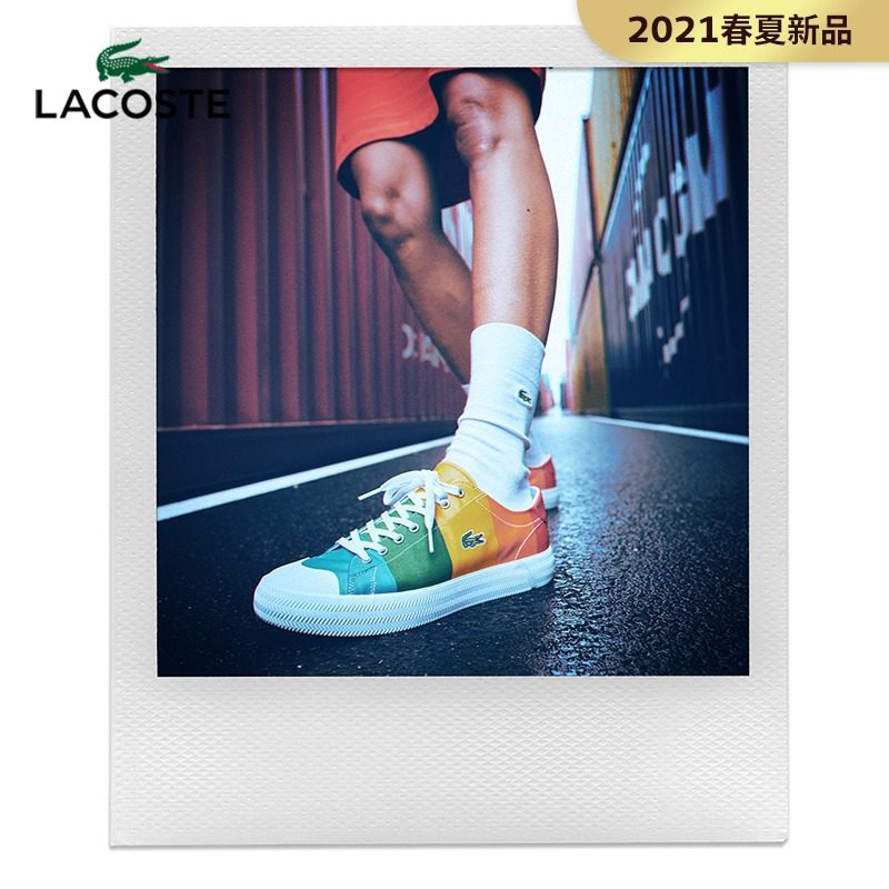 lacoste x polaroid