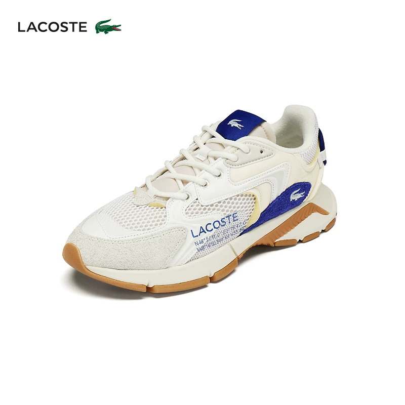 Французские кроссовки для повседневного спорта LACOSTE мужские, дышащие и универсальные, стиль весна 2024