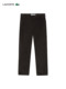 LACOSTE Pantalón de corte limpio, versátil e informal, nuevo otoño 25 para hombre de cocodrilo francés | HH8514